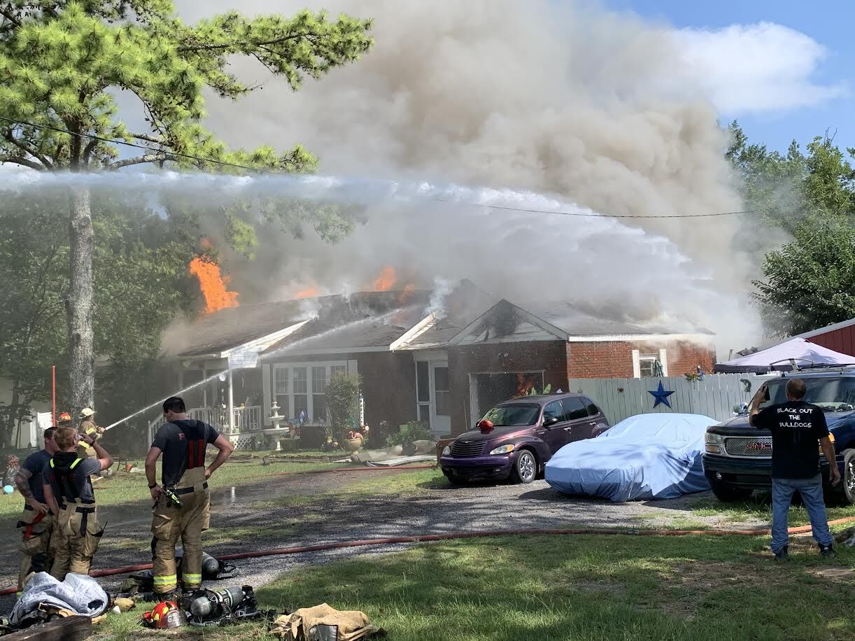 Fire destroys Boaz home